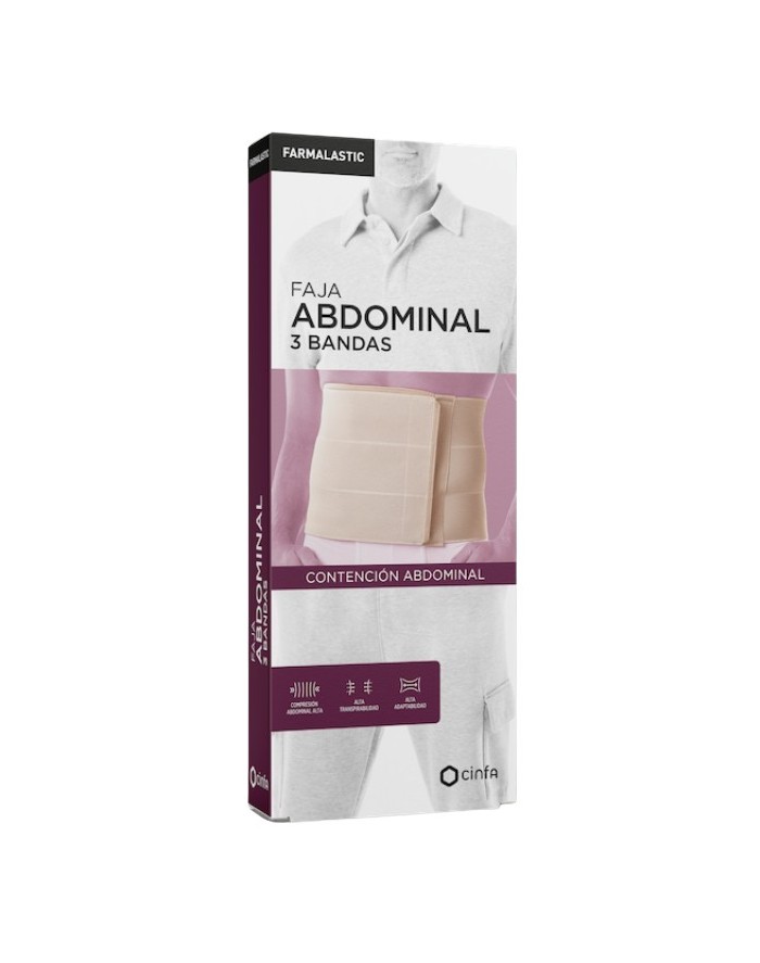 Farmalastic Abdominal Girdle 3 Bands Size P