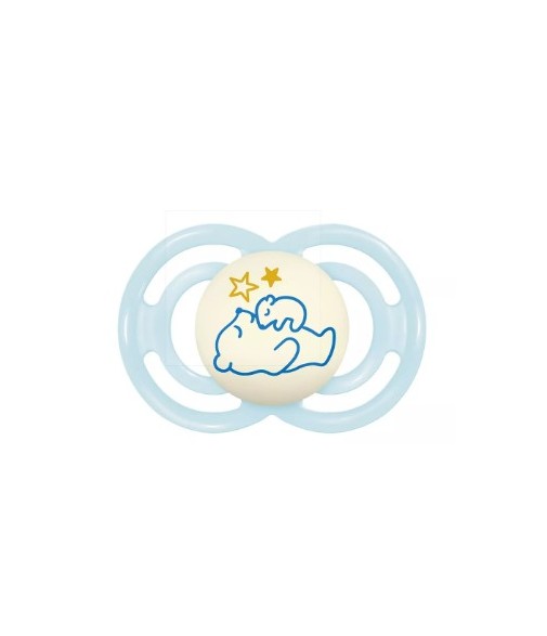 Mam Perfect Night Silicone Pacifier Blue +16 Months