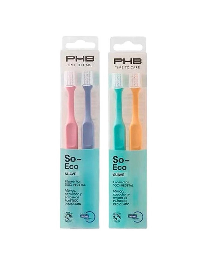 PHB So-Eco Soft Toothbrush Duplo