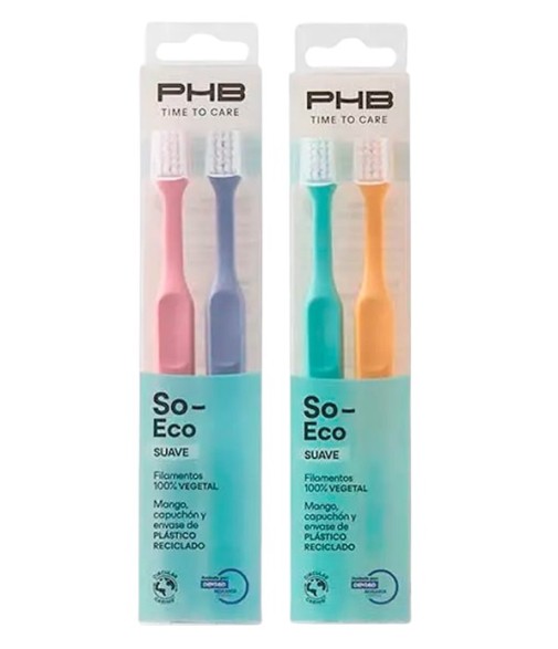 PHB So-Eco Soft Toothbrush Duplo