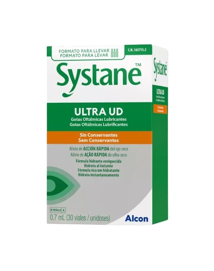 Systane Ultra UD Preservative-Free Lubricant Eye Drops 30 Single Doses