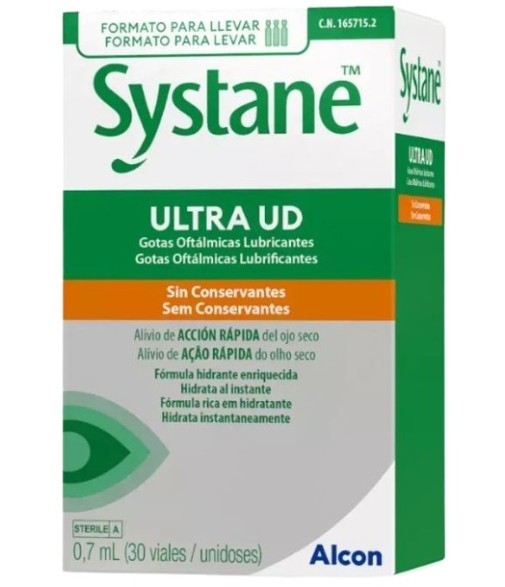 Systane Ultra UD Preservative-Free Lubricant Eye Drops 30 Single Doses