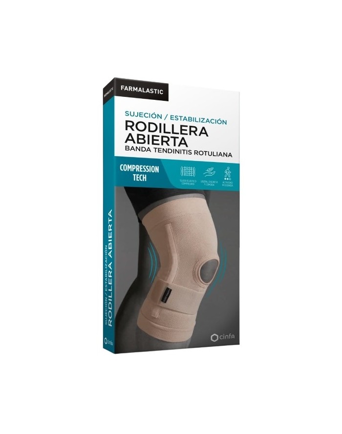 Farmalastic Innova Rodillera Rotuliana Con Banda Infrapatelar Talla Grande