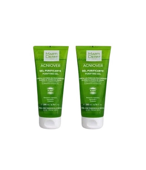 Martiderm Acniover Gel Purificante 2x200 ml