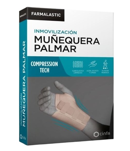 Farmalastic Metacarpal Wristband with Removable Splint Size P