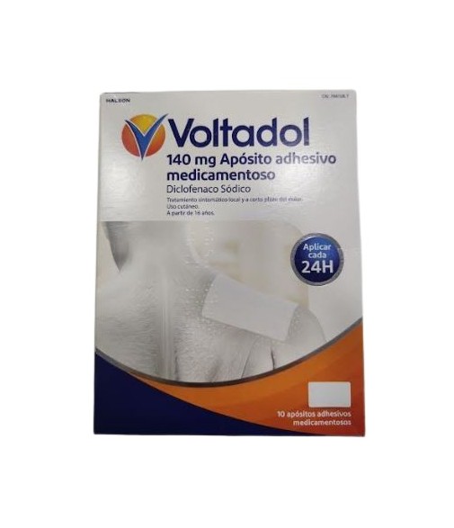 Voltadol 140 mg Diclofenaco Sódico Apósito Adhesivo Medicamentoso 5 unidades