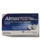 Almax Forte 750 mg Comprimidos Masticables Sabor Menta 48 comprimidos