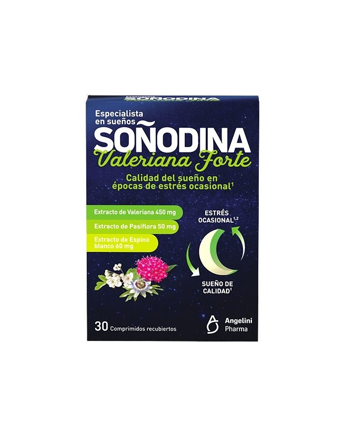 Valerian Forte 450 mg 30 Coated Tablets