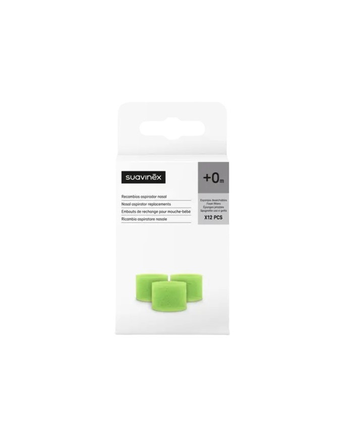 Suavinex Nasal Aspirator Replacements 12 Units