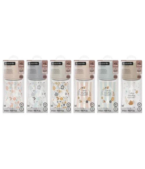 Suavinex Premium Silicone Bottle 270 ml +0 Months
