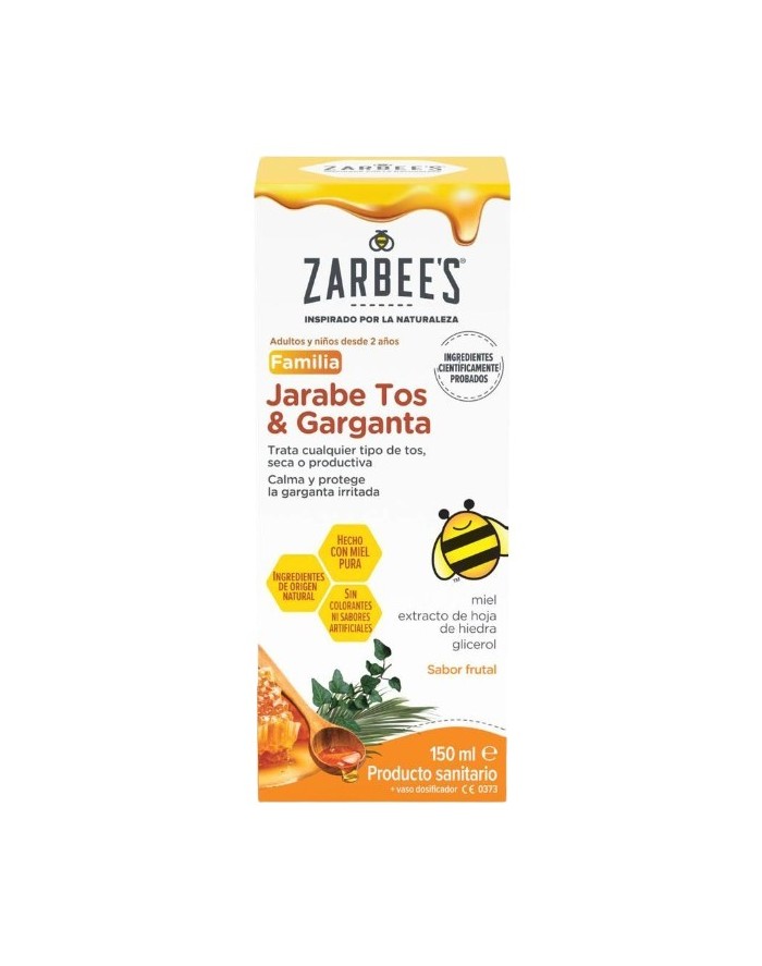 Zarbee's Family Cough & Throat Syrup Fruity Flavor 150 ml