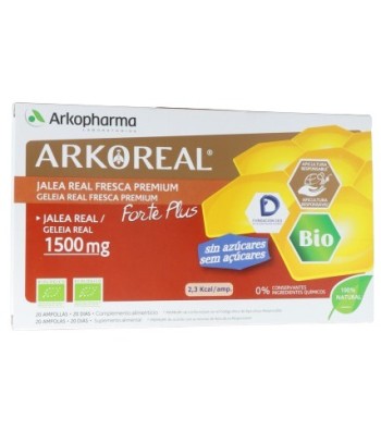 Arko Jalea Real 1500 mg 20 ampollas