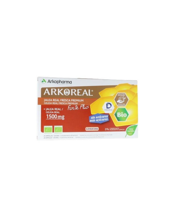 Arko Jalea Real 1500 mg 20 ampollas