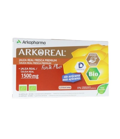Arko Jalea Real 1500 mg 20 ampollas