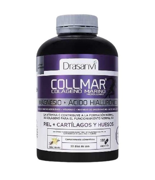 Collmar Hydrolyzed Marine Collagen + Magnesium + Hyaluronic Acid 180 Tablets