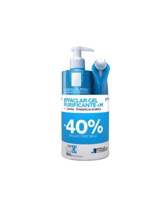 La Roche Posay Effaclar Gel Pack 400 ml + Ecorefill 40%