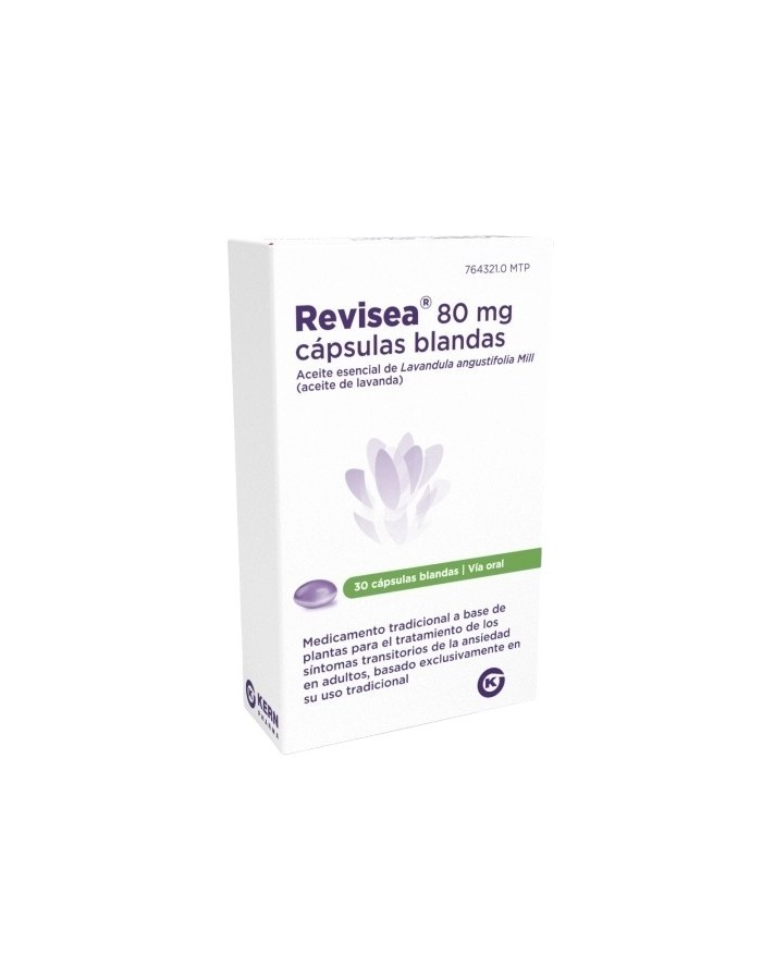 Revisea 80 mg 30 Cápsulas Blandas