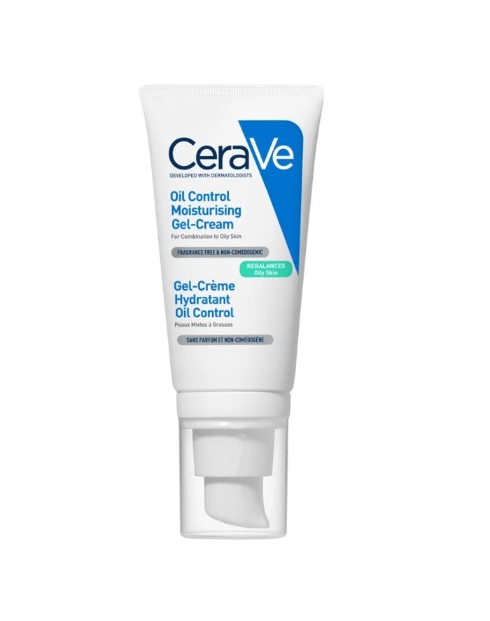 CeraVe Oil Control Gel Crema Hidratante para Piel Mixta y/o Grasa 52ml