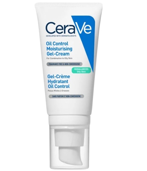 CeraVe Oil Control Gel Crema Hidratante para Piel Mixta y/o Grasa 52ml