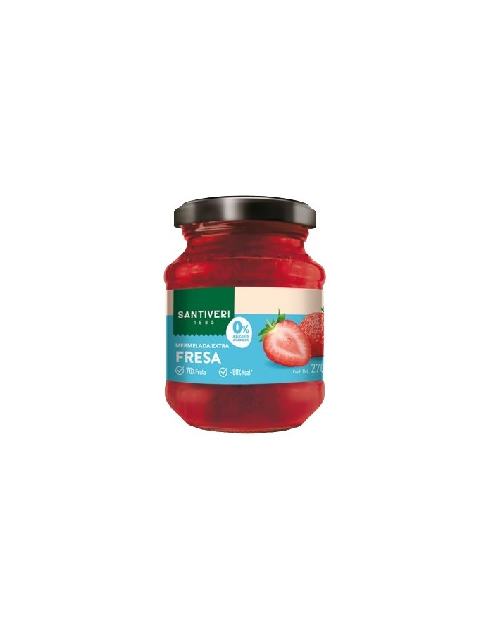 Santiveri Sugar Free Strawberry Jam 270 grams