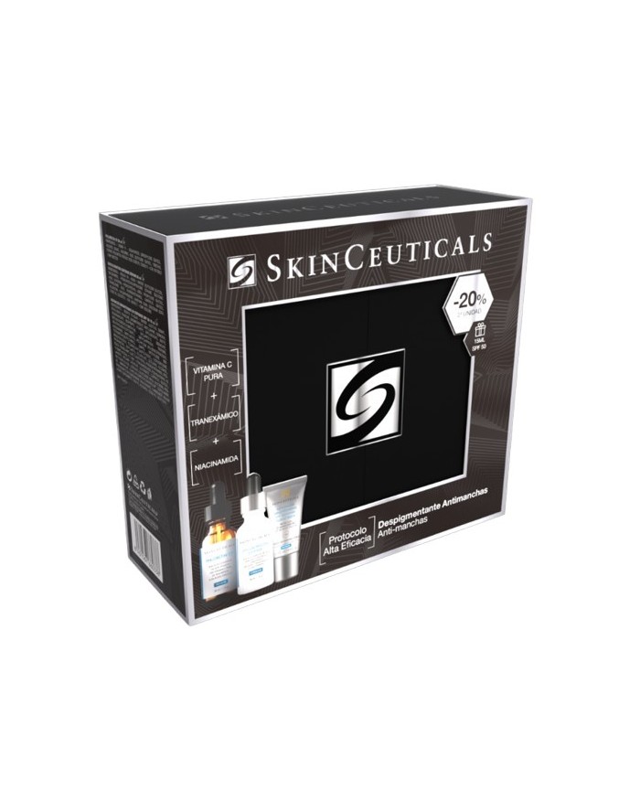 SkinCeuticals Pack Phloretin CF 30 ml + Discoloration Defense Serum 30 ml + Regalo