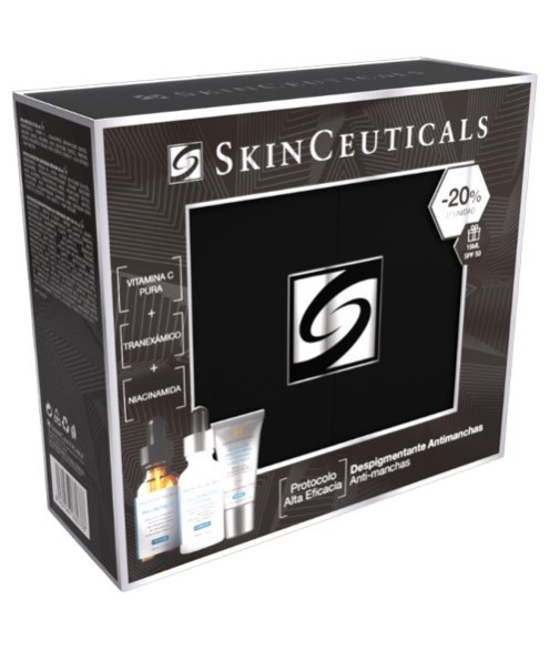 SkinCeuticals Pack Phloretin CF 30 ml + Discoloration Defense Serum 30 ml + Regalo