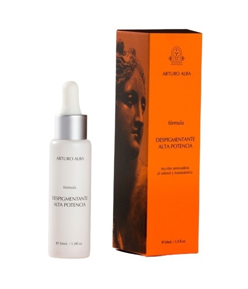 Arturo Alba Fórmula Despigmentante Alta Potencia Acción Renovadora al Retinol y Tranexámico 30 ml