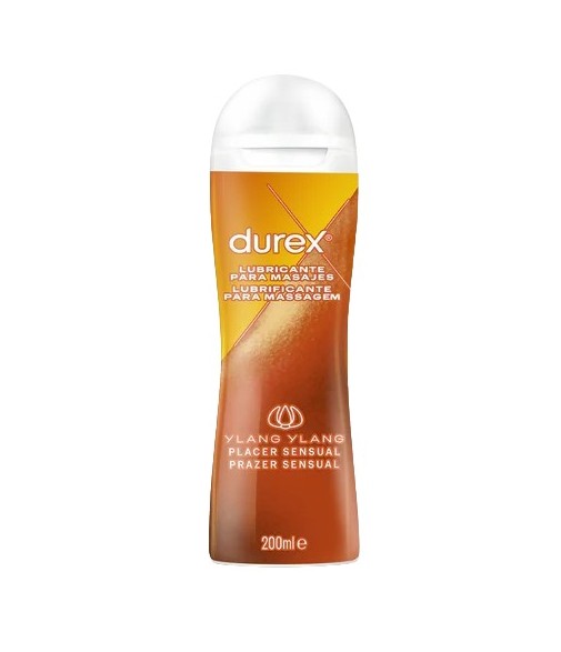 Durex Play Massage 2 in 1 Sensual Massage Gel and Intimate Lubricant with Seductive Ylang Ylang 200ml
