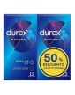 Durex preservativos Duplo 50% dto. 2ª unidad Natural Plus
