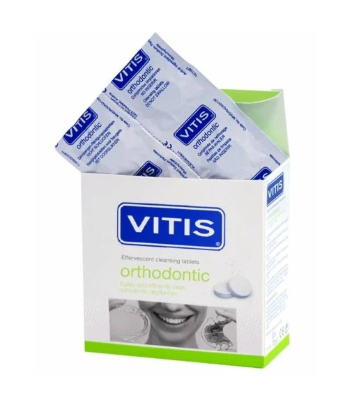 Vitis Orthodontic Comprimidos Limpieza 32 unidades