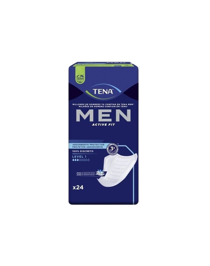 Tena Men Absorbent Protector Level 1 Light 24 Units