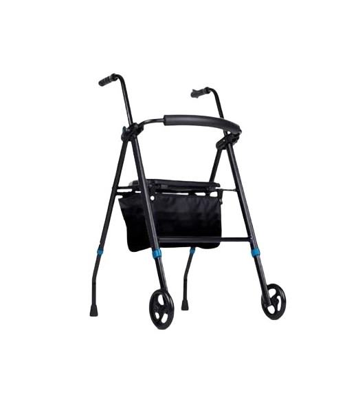 Prim Andador A150 C/Asiento Negro + Azul Con Cesto