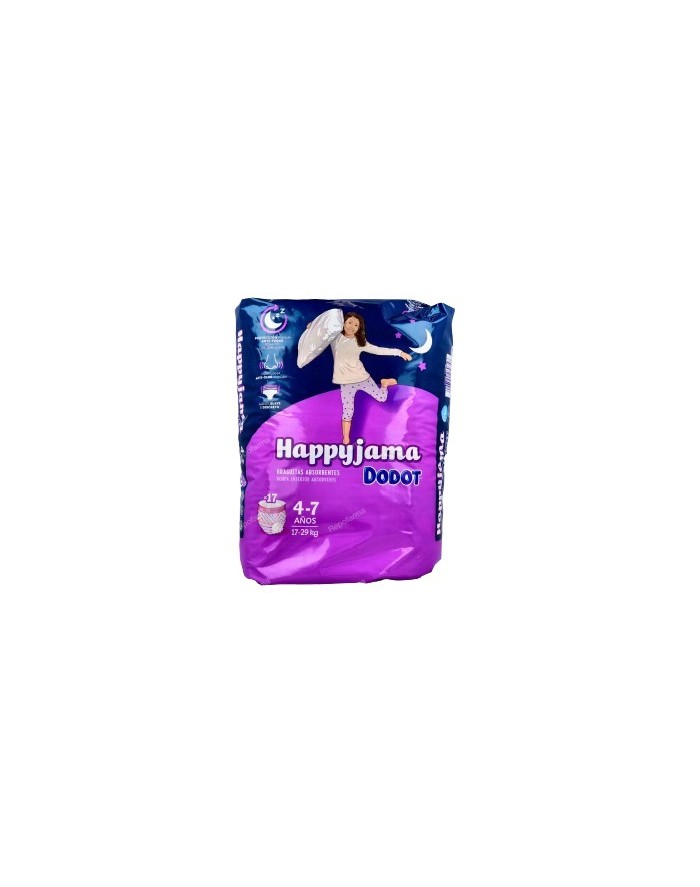 Pañal Dodot Ninjamas Corazon 4-7 años 10 uds