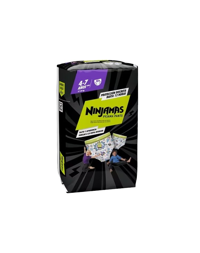 Dodot Ninjamas Rocket Diaper 4-7 years 10 units