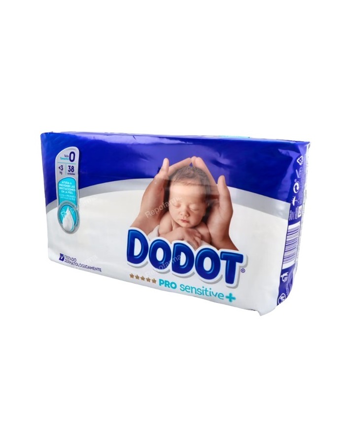 Dodot Pro Sensitive Diaper T0 3 kg 38 units