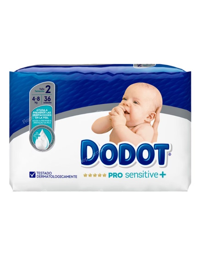Dodot Pro Sensitive Diaper T2 4-8 kg 36 units