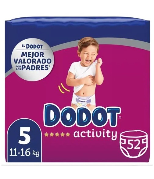 Pañal Dodot Activity T5 11-16 kg 52 uds