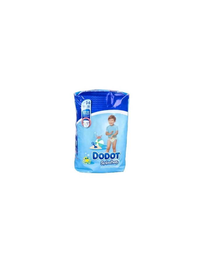 Pañal Dodot Splashers T5-6 +14 kg 10 uds