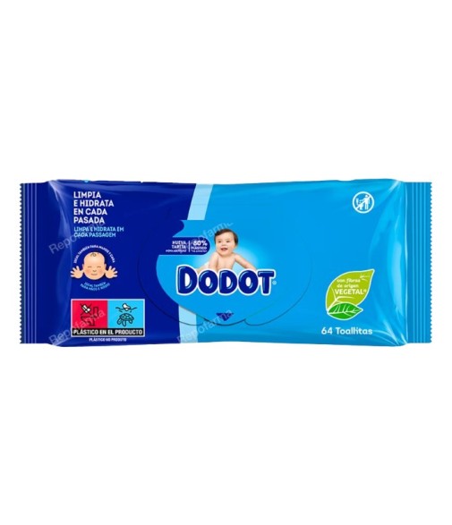 Dodot Wipes 64 units