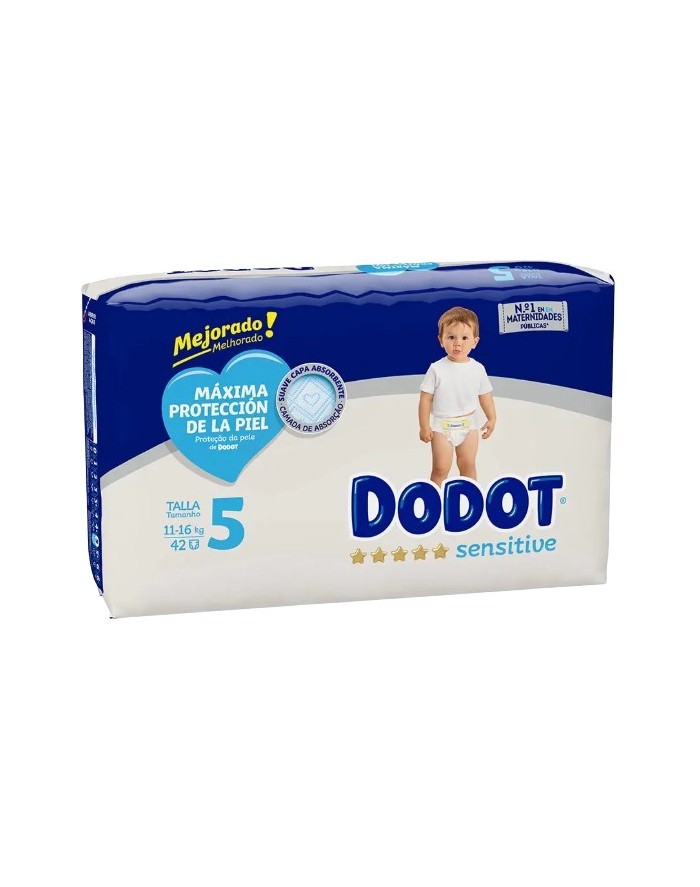 Dodot Sensitive Diaper T5 42 units