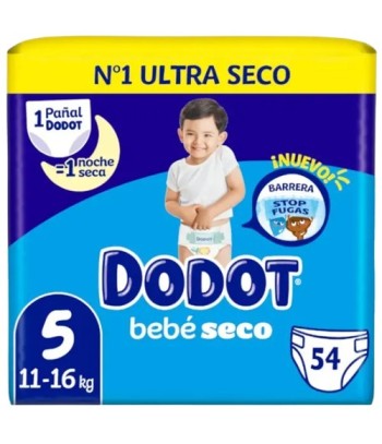 Dodot Baby Dry Diaper T5 11-16 kg 54 units