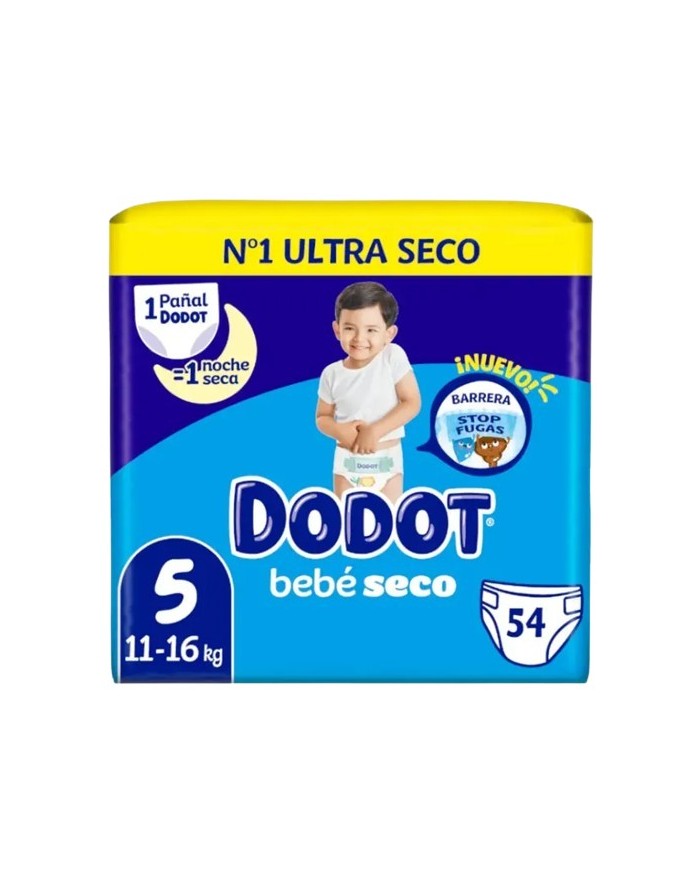 Dodot Baby Dry Diaper T5 11-16 kg 54 units
