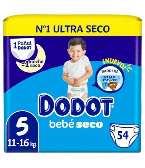 Dodot Baby Dry Diaper T5 11-16 kg 54 units