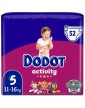 Dodot Activity Jumbo Diaper T5 52 units