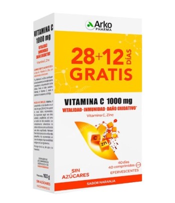 Arkopharma Vitamin C 1000 mg 40 tablets