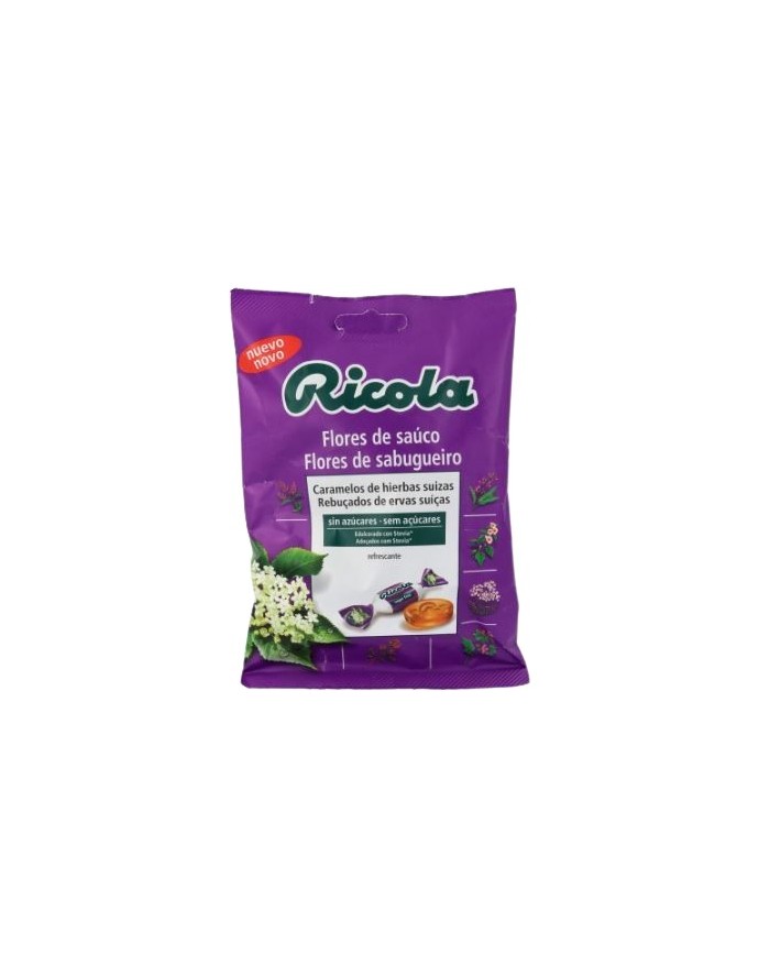 Ricola Caramelo Saúco Sin Azúcar 70 gramos