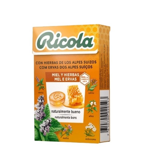 Ricola San Miel y Hierbas 50 gr