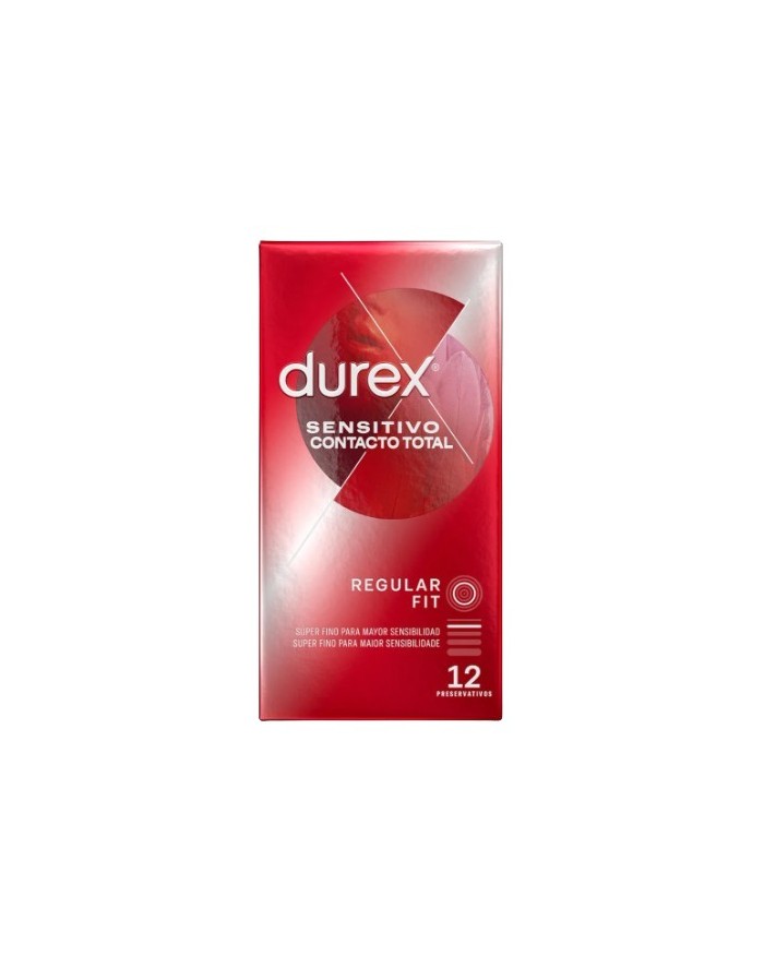 Buy Durex Super Thin Total Contact Sensitive Condoms 12...