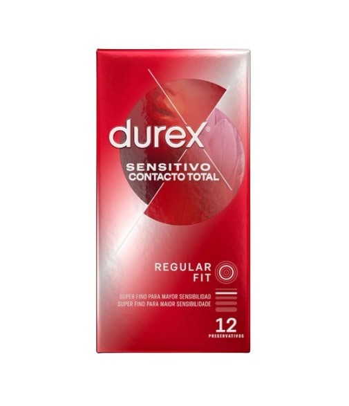 Buy Durex Super Thin Total Contact Sensitive Condoms 12...