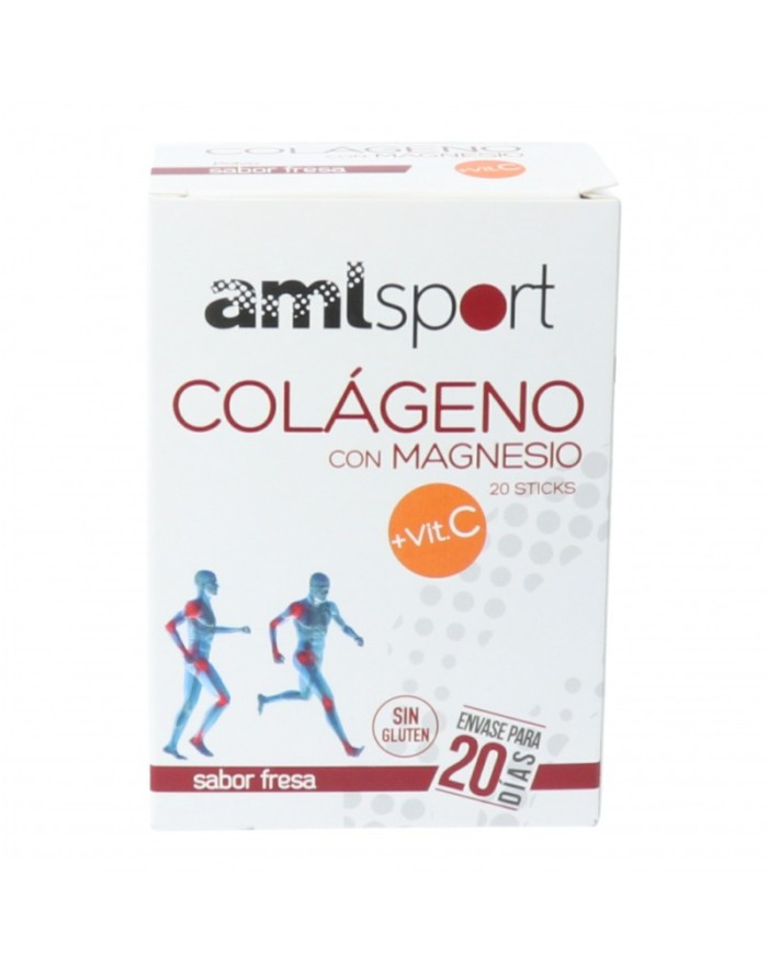 Ana María Lajusticia Sport Collagen with Magnesium + Vitamin C 20 sticks